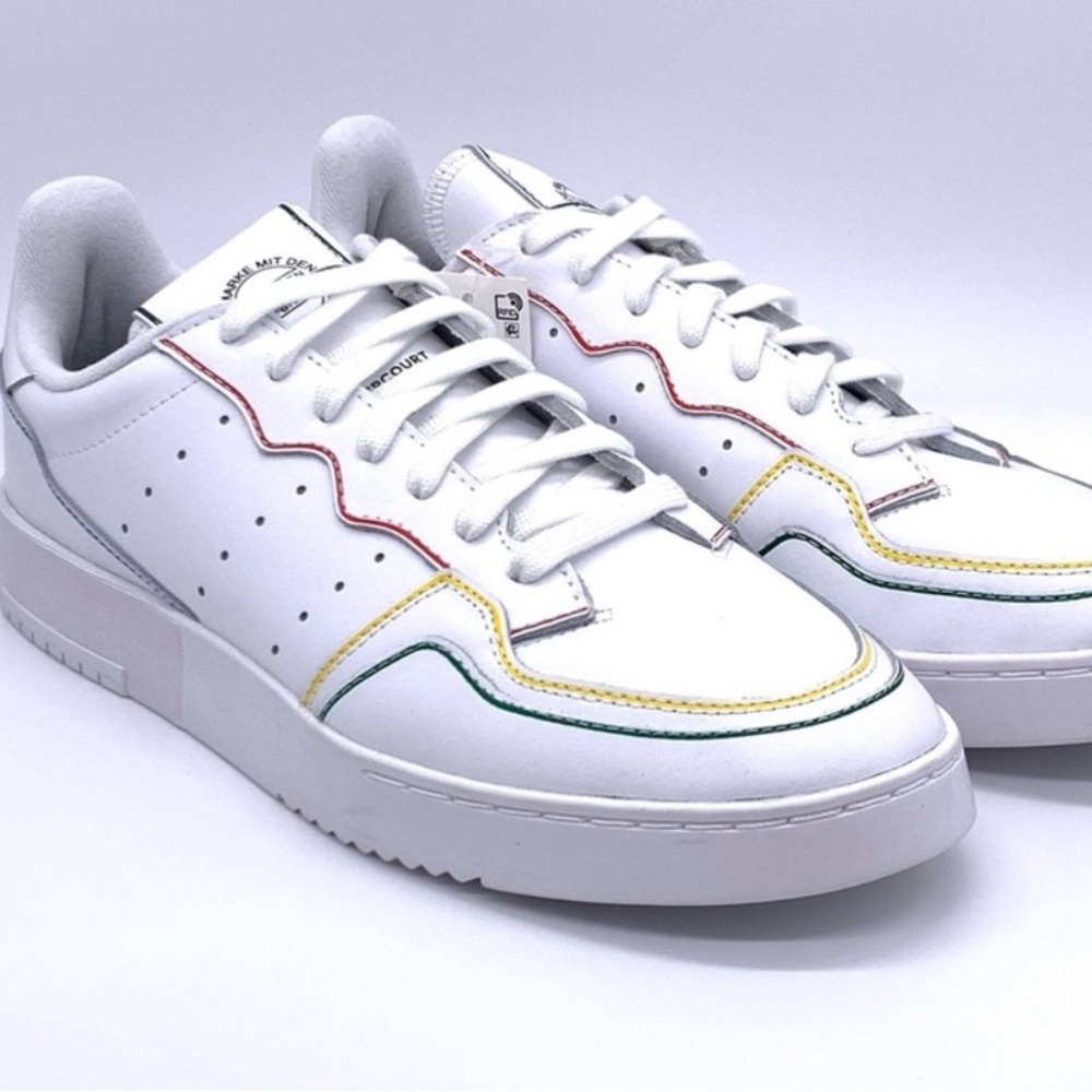 Adidas Originals Men’s SuperCourt Rasta Sneakers
